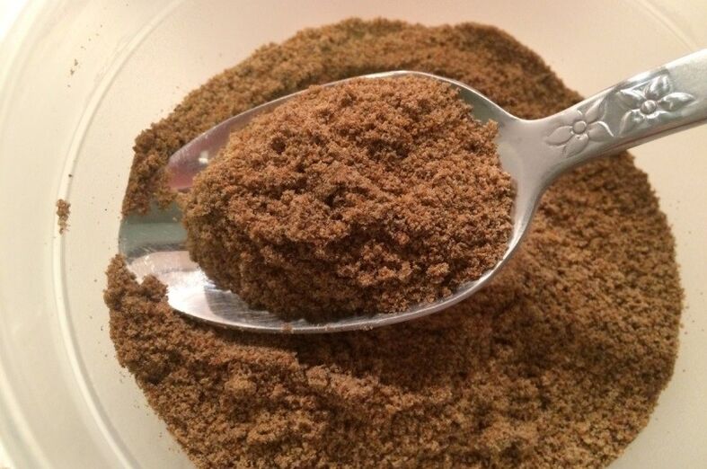 Thistle seed powder for papillomas